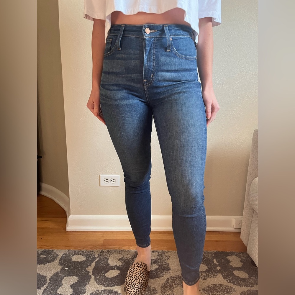 Madewell Curvy High-Rise Skinny Jean in size 26